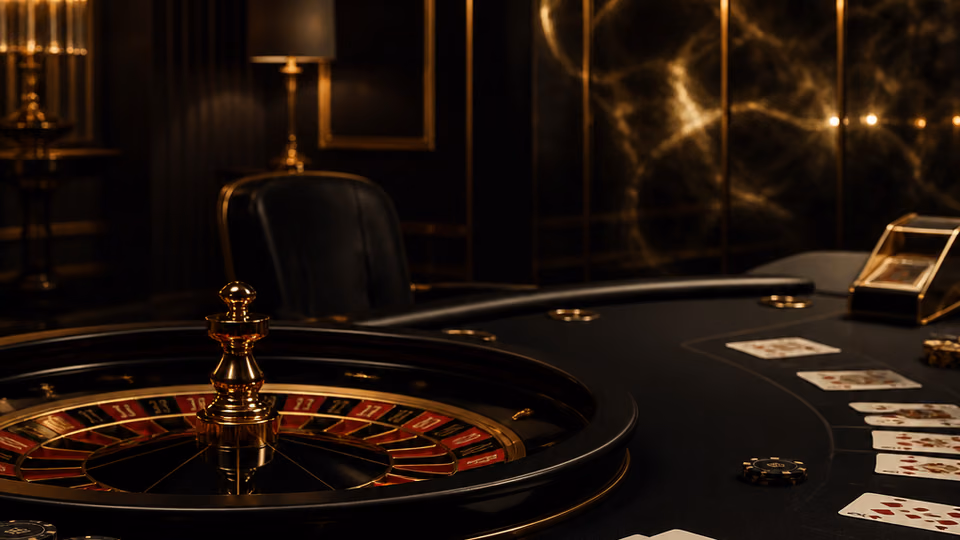 Black Label Casino live table games illustration