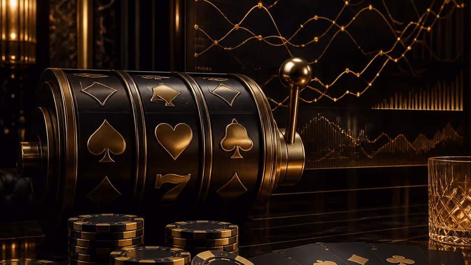 Black Label Casino slot checks illustration